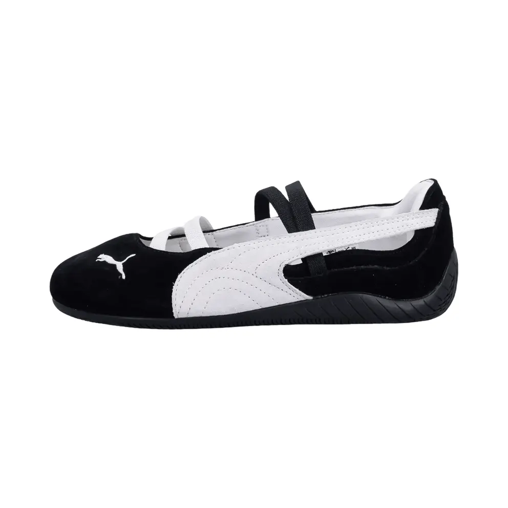 Puma Speedcat Ballet Suede GS “Black White Warm White” (406132-05)