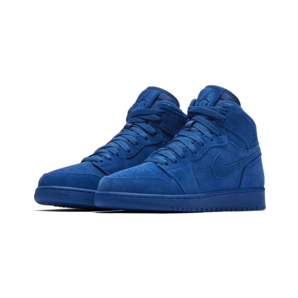 Jordan 1 Retro Blue Suede (GS)