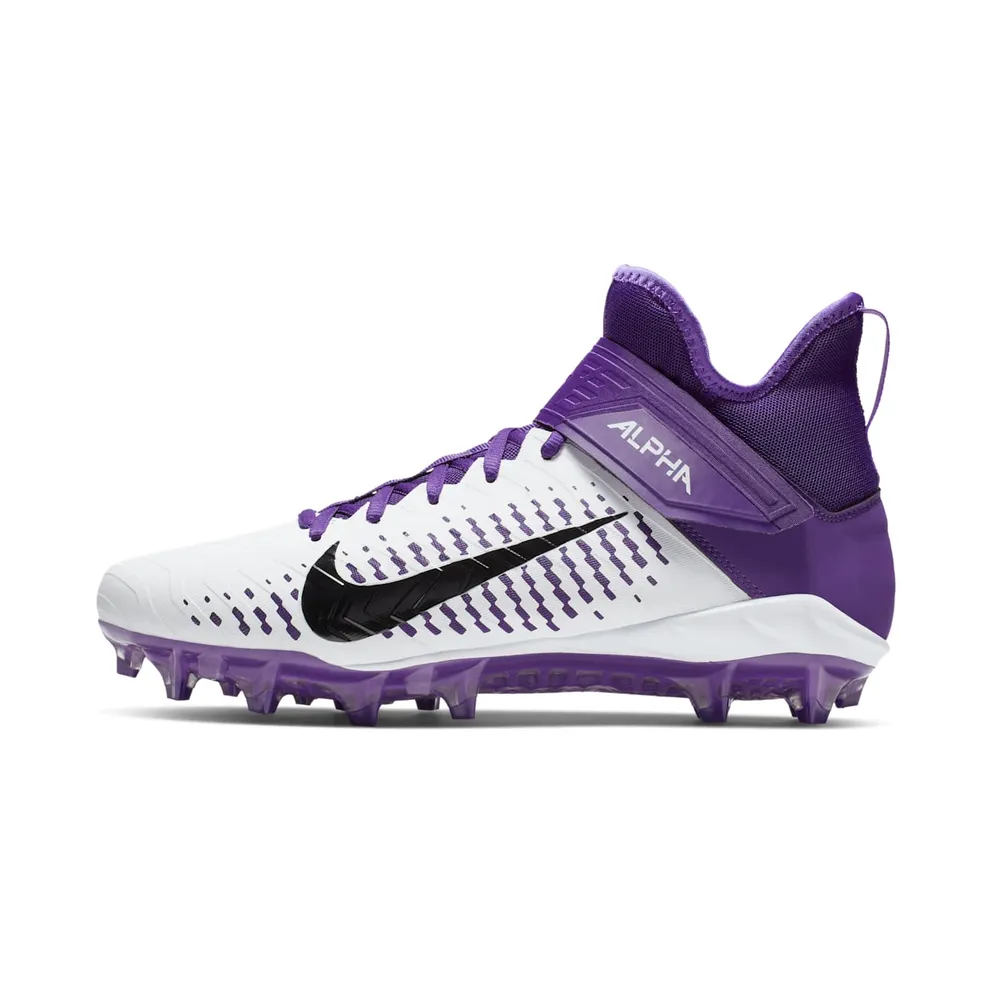 Nike Alpha Menace Pro 2 Mid White Court Purple (AQ3209-105)
