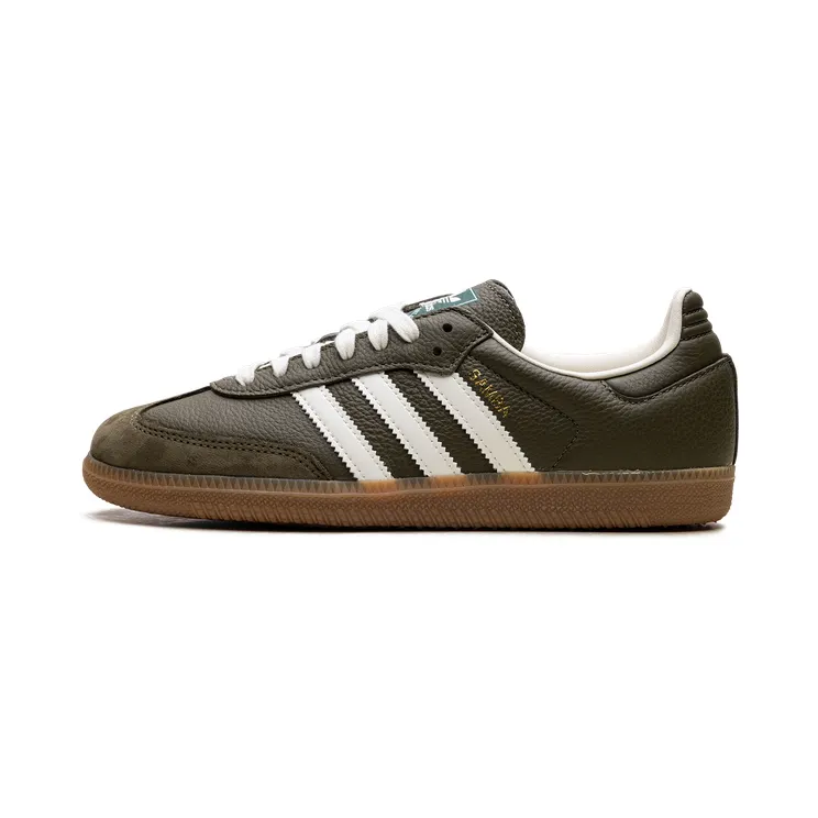 Adidas Samba OG “Dark Khaki/Gum”: colorway zoveel, wél een goeie