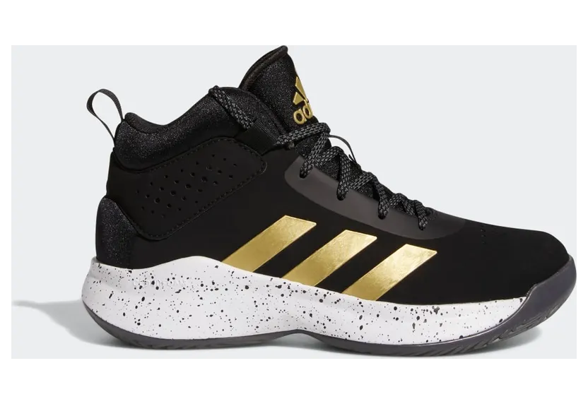 adidas CrossEm Up 5 K Wide Core Black / Gold Metallic / Cloud White (GX4790)