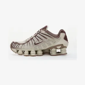 Nike Shox TL Light Bone Burgundy Crush
