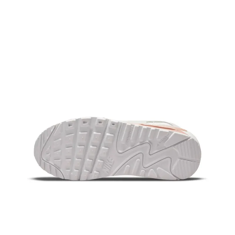 Nike Air Max 90 Leather GS “White Metallic Red Bronze” (CD6864-117)