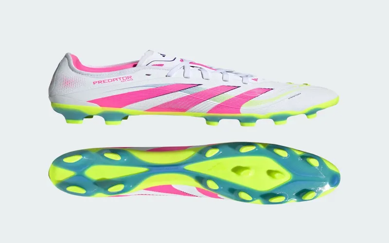 adidas Predator Pro MG Cloud White Lucid Pink Lucid Lemon (ID3826)