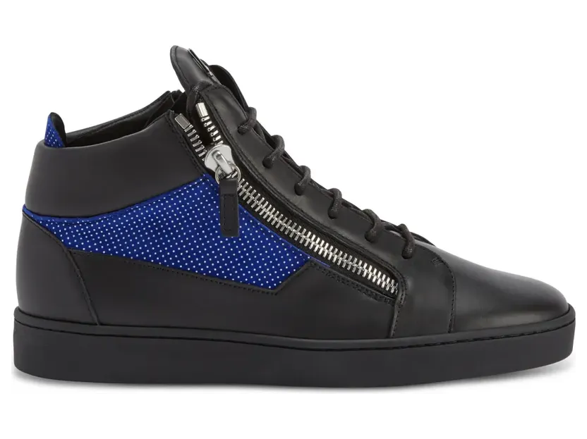 Giuseppe Zanotti Kriss leren sneakers – Zwart (RU10072K27)