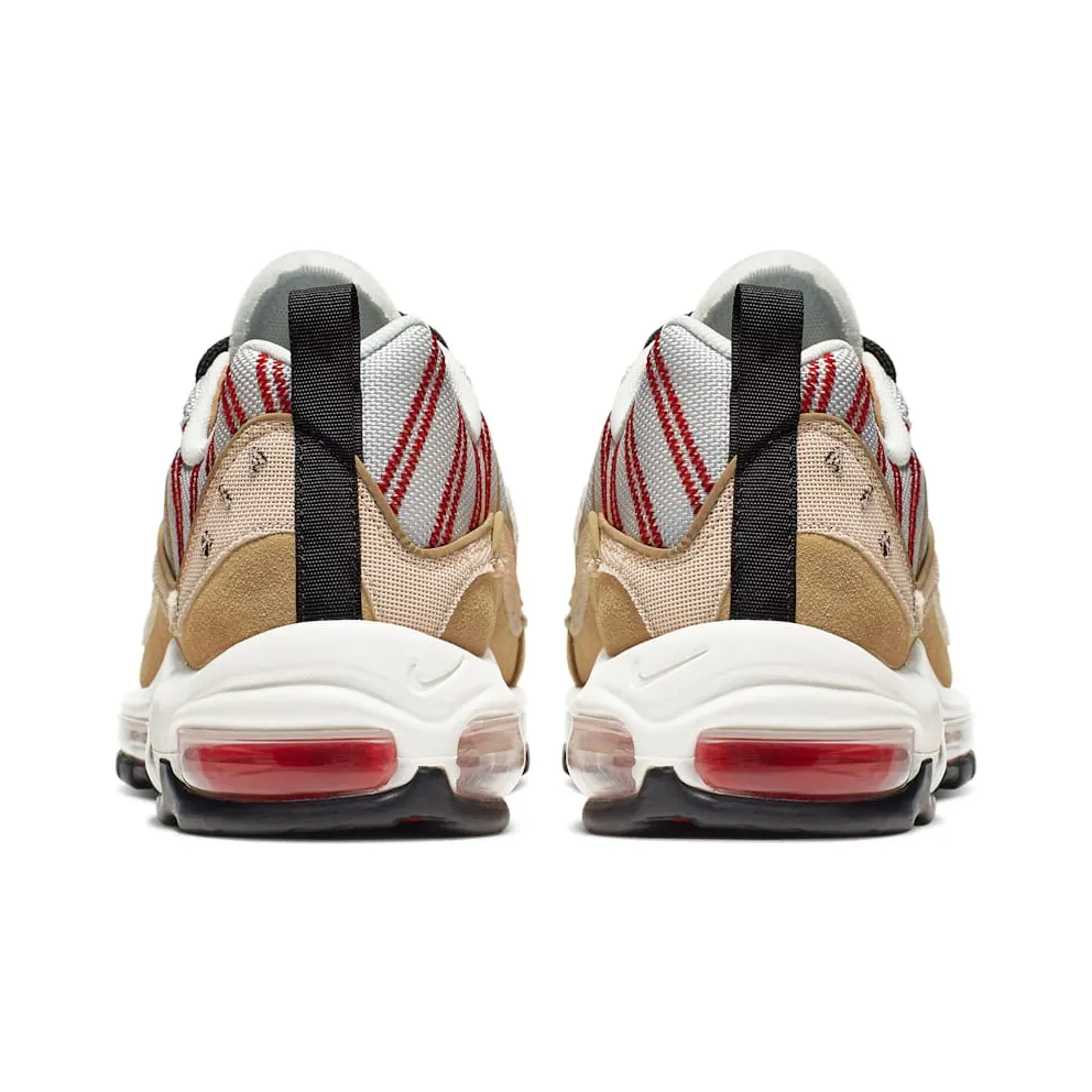 Nike Air Max 98 Inside Out Desert Sand Desert Sand/Club Gold-Sail-University Red (AO9380-003)