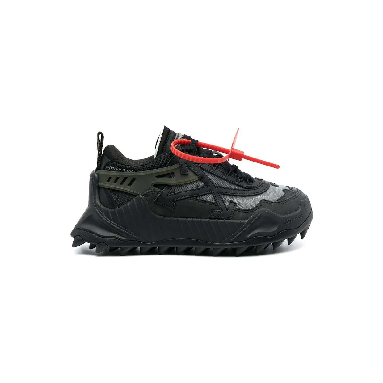 OFF-WHITE Odsy-1000 Black Grey SS21 (OWIA180S21FAB0011009)