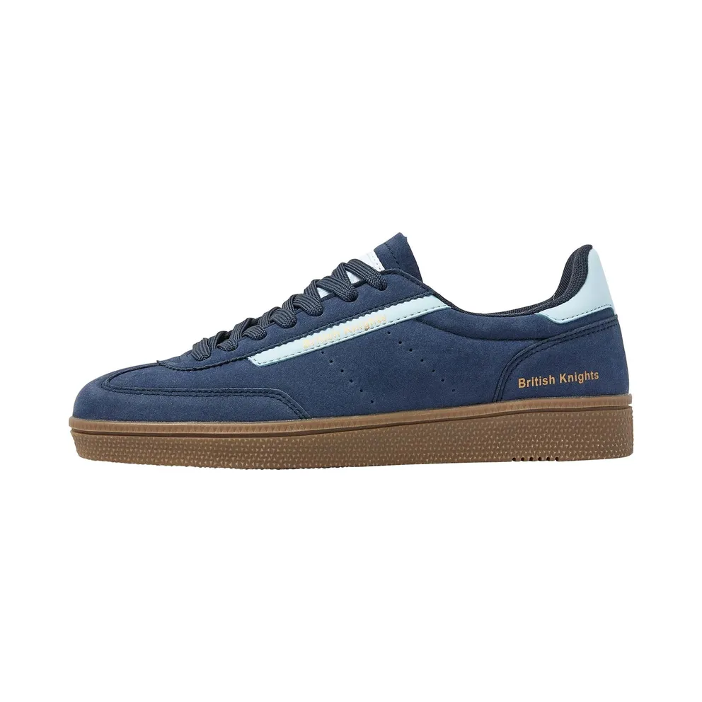 british knights sneaker Navy / Light Blue / Gold (B55-3626-03)