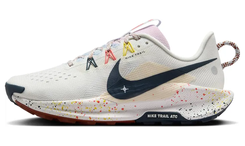 Nike React Pegasus Trail 5 Summit White Football Grey Pink Foam Armory Navy (DV3865-102)