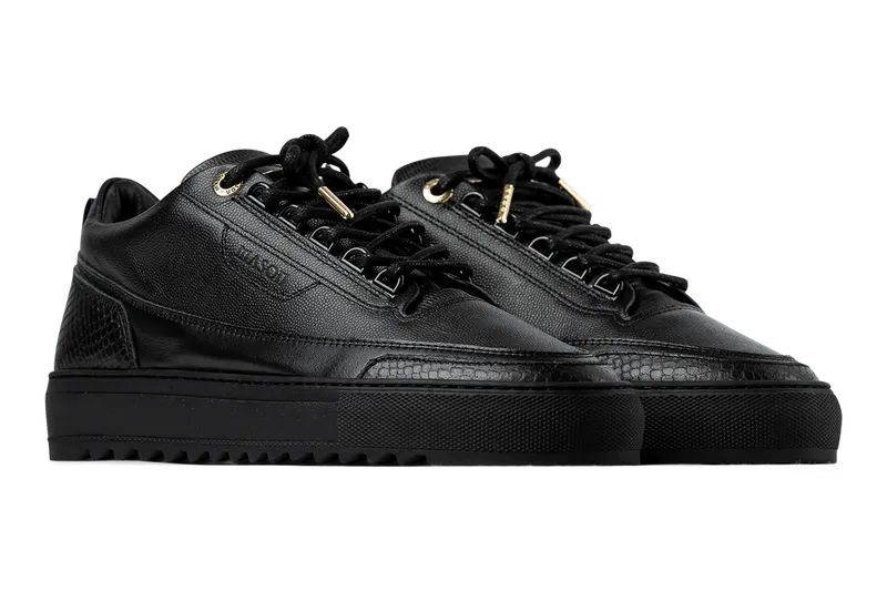 Mason Garments Firenze Leather Stampato Black / Black (SS20-23F)