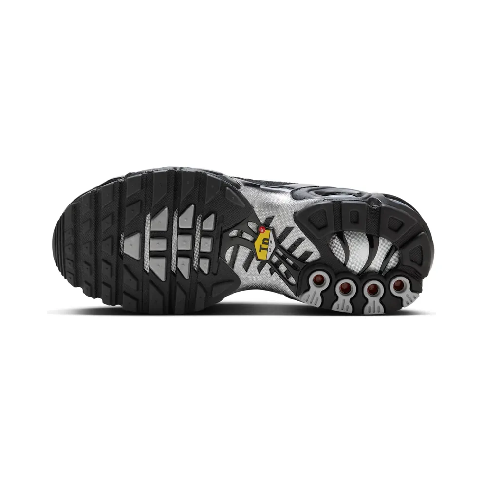 Nike Air Max Plus Black Suede Silver (W) (DQ0850-001)