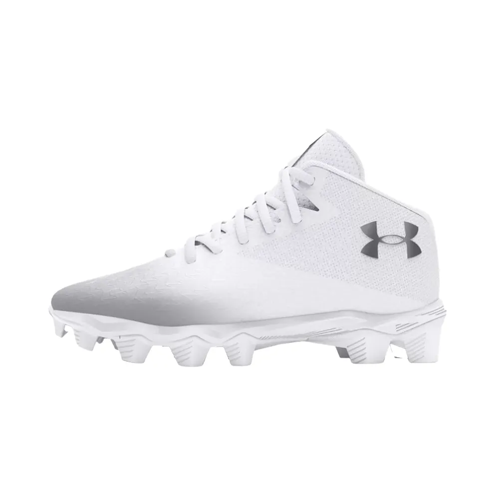 Under Armour Spotlight Franchise 4 Rm GS “WHITE METALLIC SILVER” (3027320-100)
