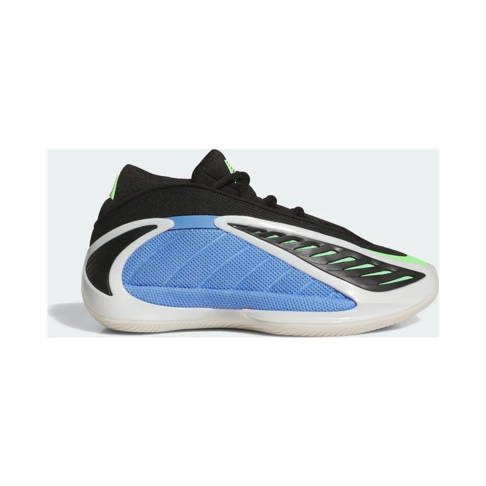 Adidas Anthony Edwards 2 Kids Blue Fusion / Zero Metalic / Lime Burst (JS3509)