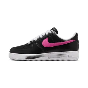 Nike Air Force 1 Low QS Terror Squad Blackout “Black / Pinkfire Ii / Tour Yellow / New Emerald” (AQ3692-004)