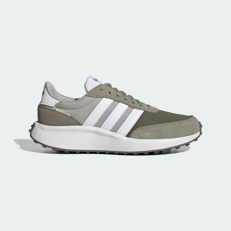 Adidas Run 70s Lifestyle Running Olive Strata / Cloud White / Silver Pebble (ID1872)