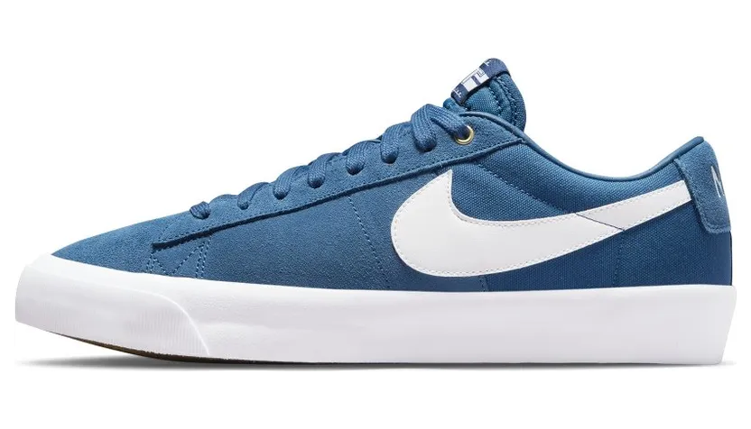 Nike SB Zoom Blazer Low Pro GT Skateboardschuh – Blau Blau (DC7695-401)