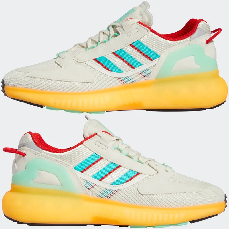 Adidas ZX 5K Boost Off White / Mint Rush / Vivid Red (GW3040)