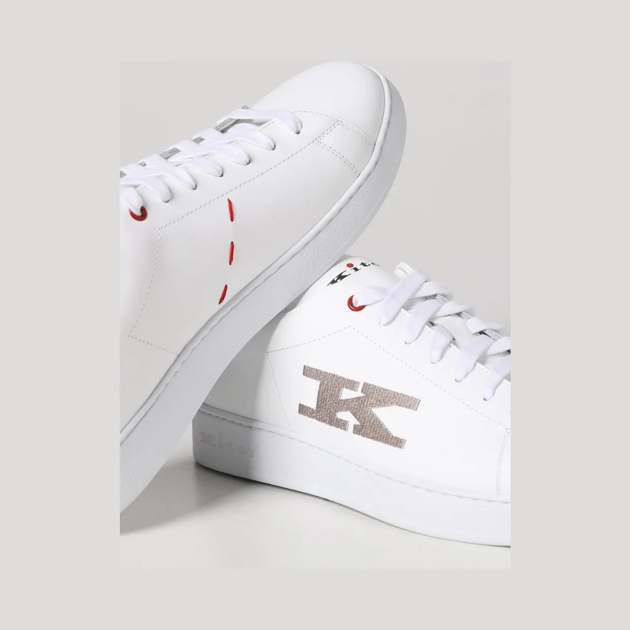 Kiton Sneakers White 1 (USSN001X0233B004) (3)