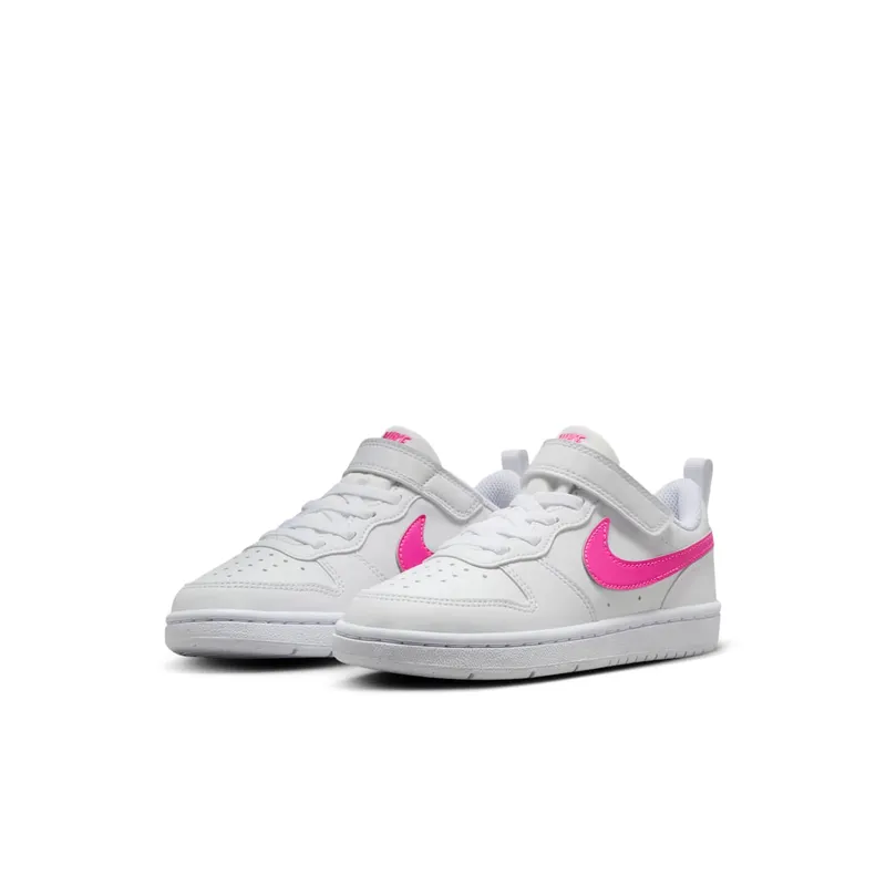 Nike Court Borough Low Recraft White Laser Fuchsia (DV5457-113)