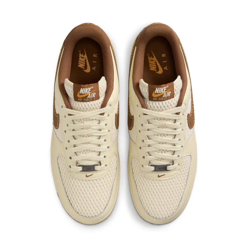 Nike Air Force 1 Low ’07 LV8 Coconut Milk Canyon Gold Light British Tan (IB7719-113)
