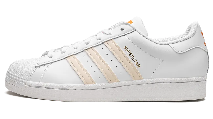 adidas Superstar Cloud White / Ecru Tint / Orange Rush (GZ3737)