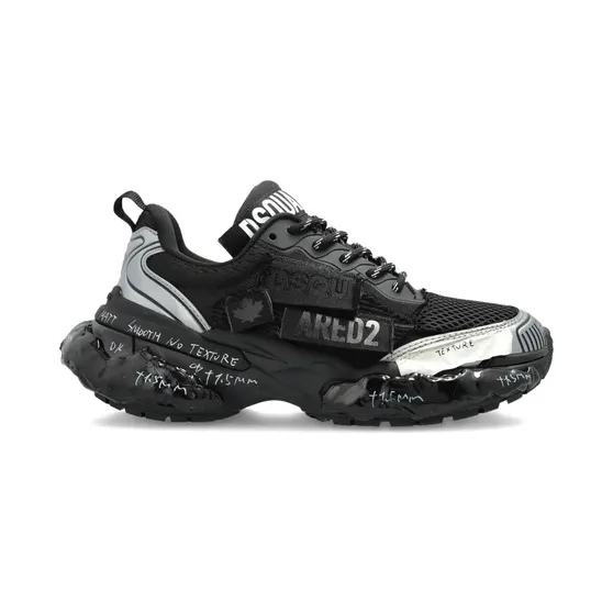 DSQUARED2 Faster mit Mesh-Einsätzen “Grey” (SNW046135508533)