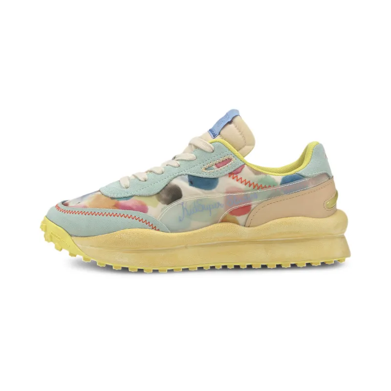 Puma Style Rider KidSuper Studios Puma White/Dusty Aqua (373513-01)