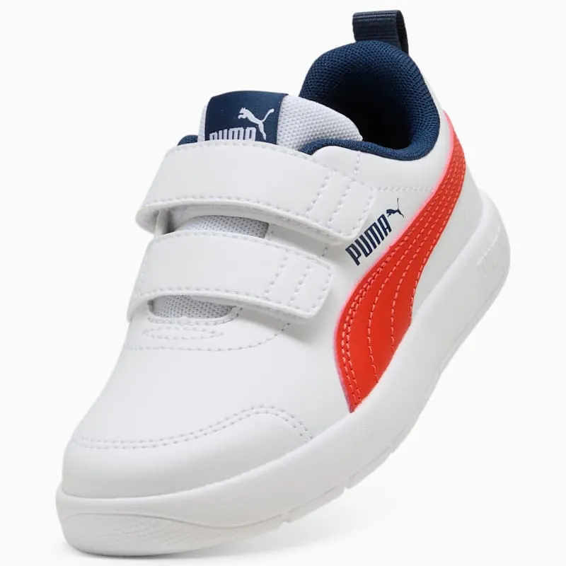 Puma Courtflex White / Fierce Red / Persian Blue (397642-14)