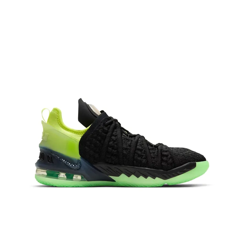 Nike LeBron 18 Black Crimson Volt (CW2760-009)