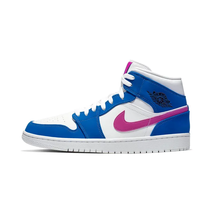 Air Jordan 1 Mid Hyper Royal Violet (554724-451)