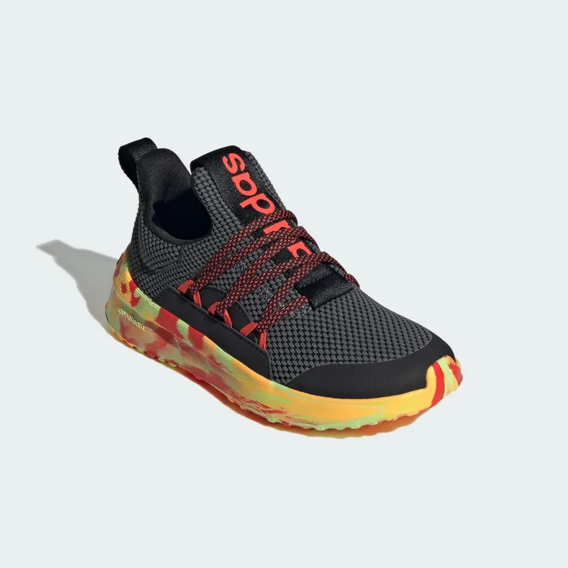 adidas Lite Racer Adapt 5.0 Grey Core Black Bright Red (IE3604)