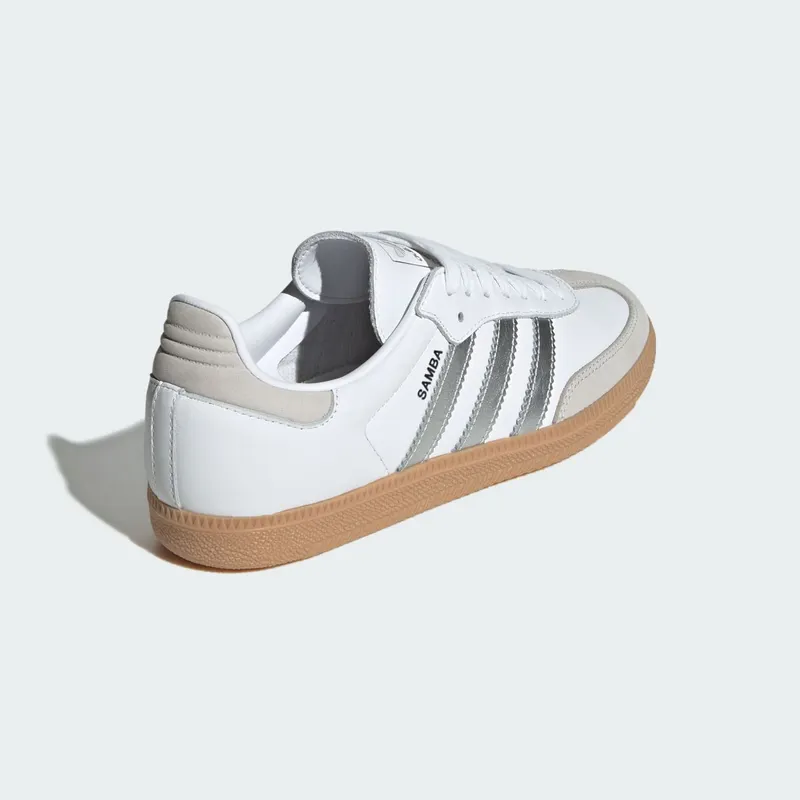 Adidas Samba OG Cloud White / Silver / Grey One (JI2725)
