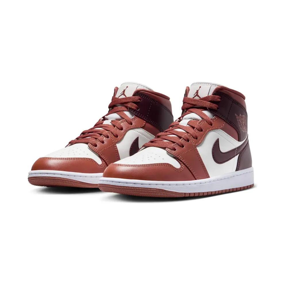 Nike Air Jordan 1 Mid Sail Jade Smoke (W) (BQ6472-200)