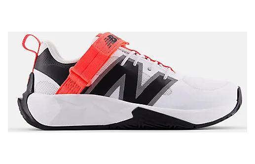 New Balance FuelCell Play Bungee with Top Strap White Urgent Red Black (PTFCYAB)