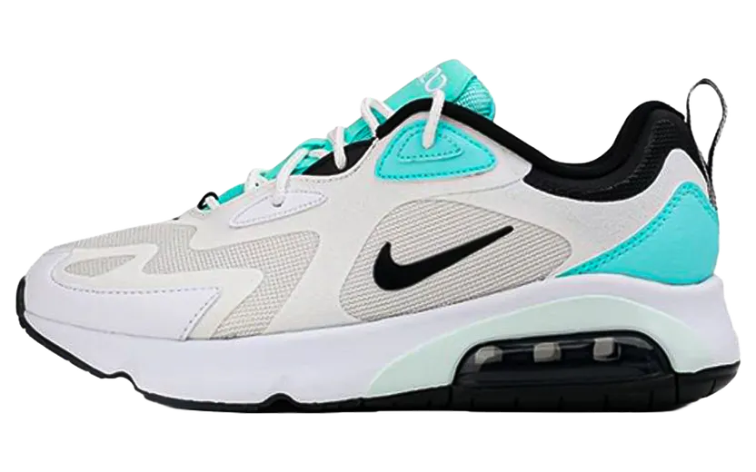 Nike AIR MAX 200 “WHITE / PLATINUM TINT / WHITE / BLACK” (CJ0629-101)