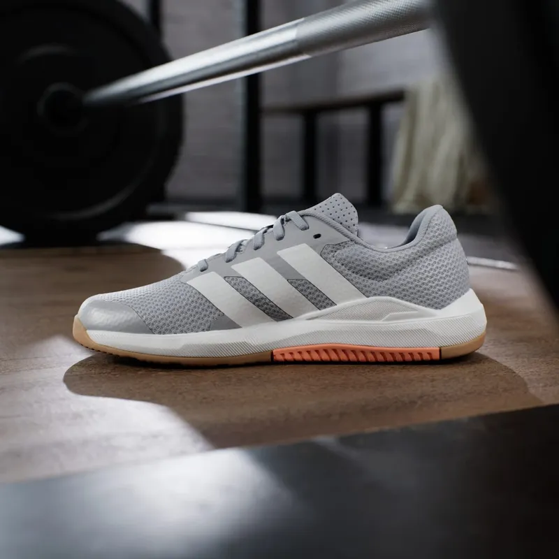 Adidas Dropset Base Training Halo Silver / Cloud White / Beam Orange (JQ1451)