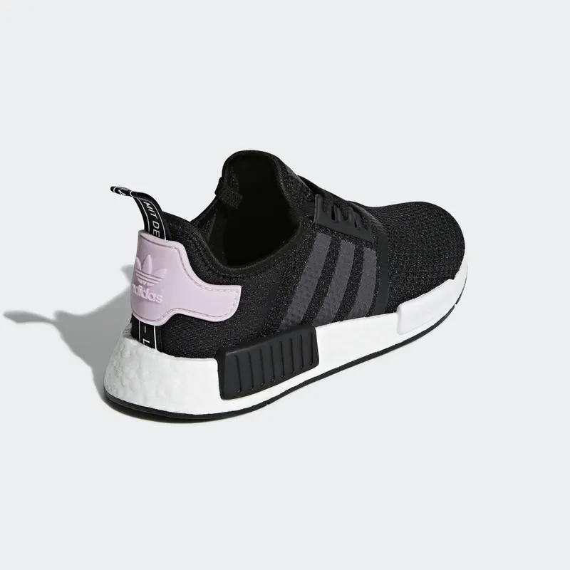 adidas NMD R1 Core Black Clear Pink (W) Core Black/Cloud White/Clear Pink (B37649)