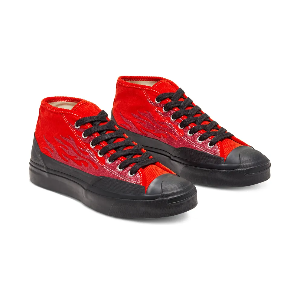 Converse Jack Purcell Chukka Mid ASAP Nast Red Cherry Tomato/Black (167378C)