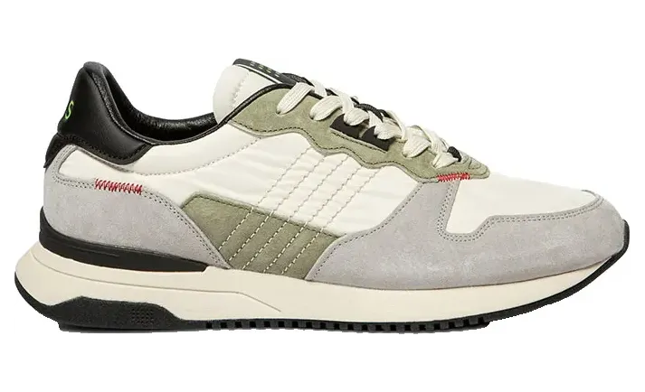 TBS sneaker off-white/kaki (DYTTIKO-N8P37)