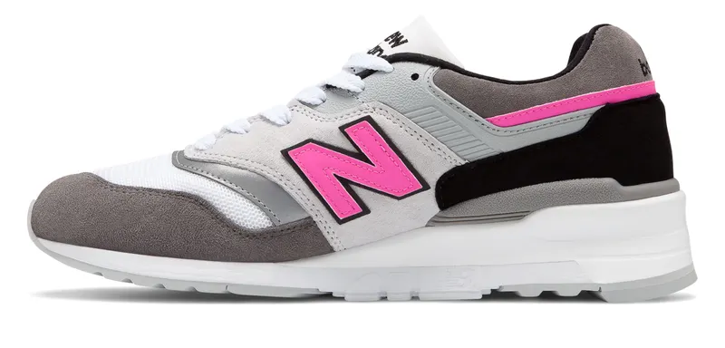 New Balance 997 Grey Pink Grey/Pink (M997LBK)