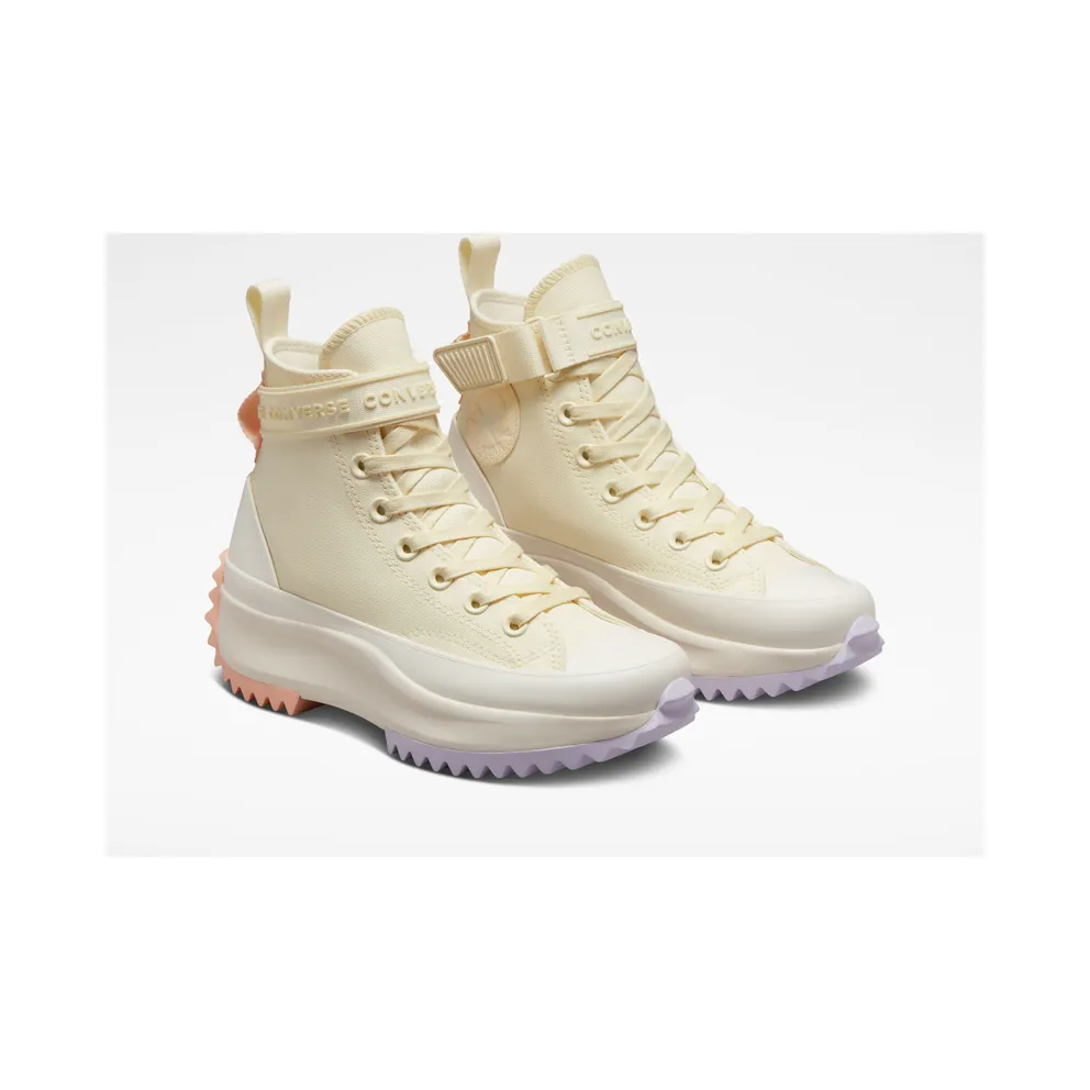 Converse Run Star Hike Platform Utility Strap Soft Dune/egret