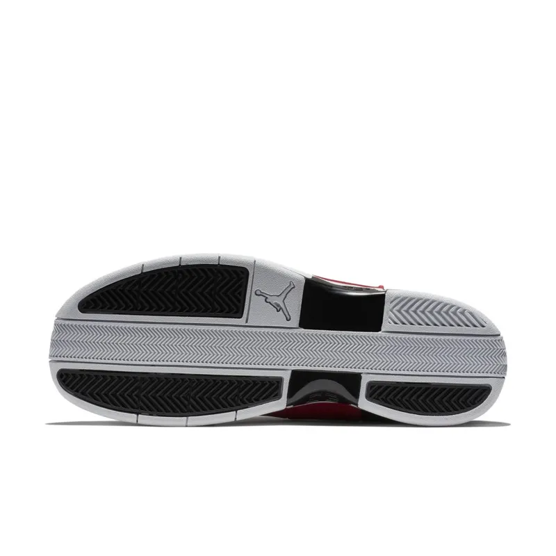 Jordan  Team Elite 2 Low Gym Red Black Gym Red/Metallic Silver-Black (AO1696-600)