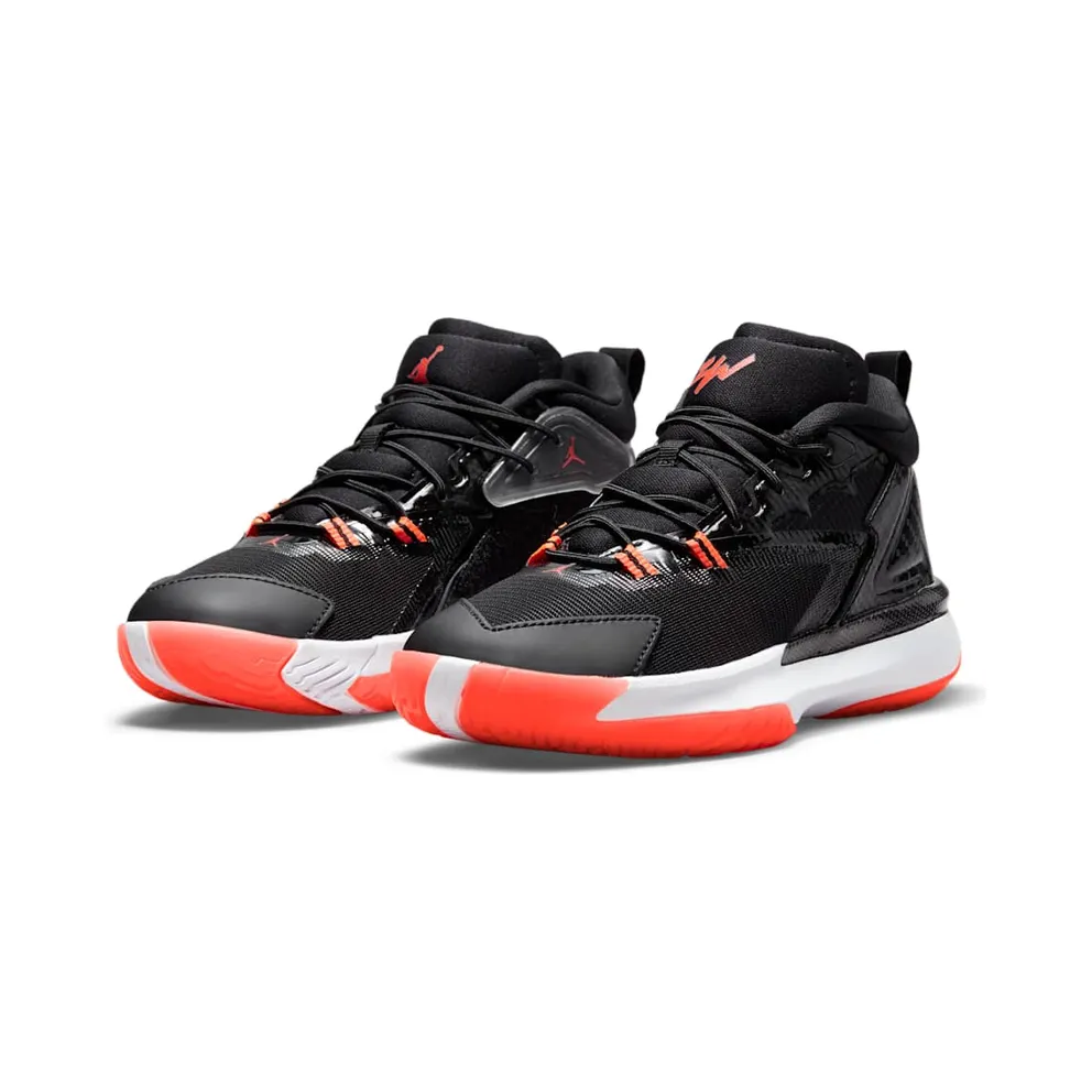 Nike Zion 1 “Black / White / Bright Crimson” (DC2024-006)
