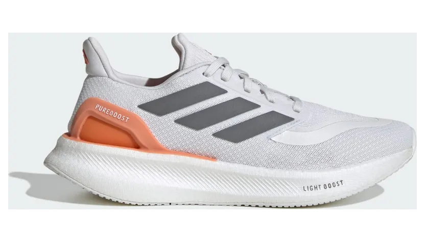 Adidas Pureboost 5 Crystal White / Iron Metallic / Cloud White (JQ6909)