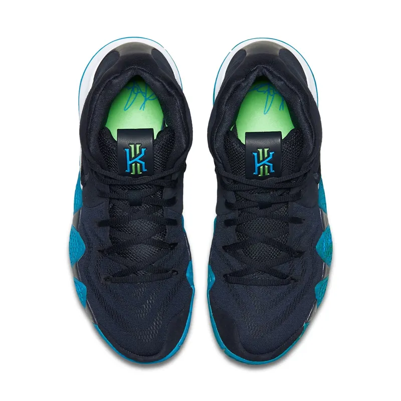 Nike Kyrie 4 Dark Obsidian “Think Twice” Dark Obsidian/Black (943806-401)