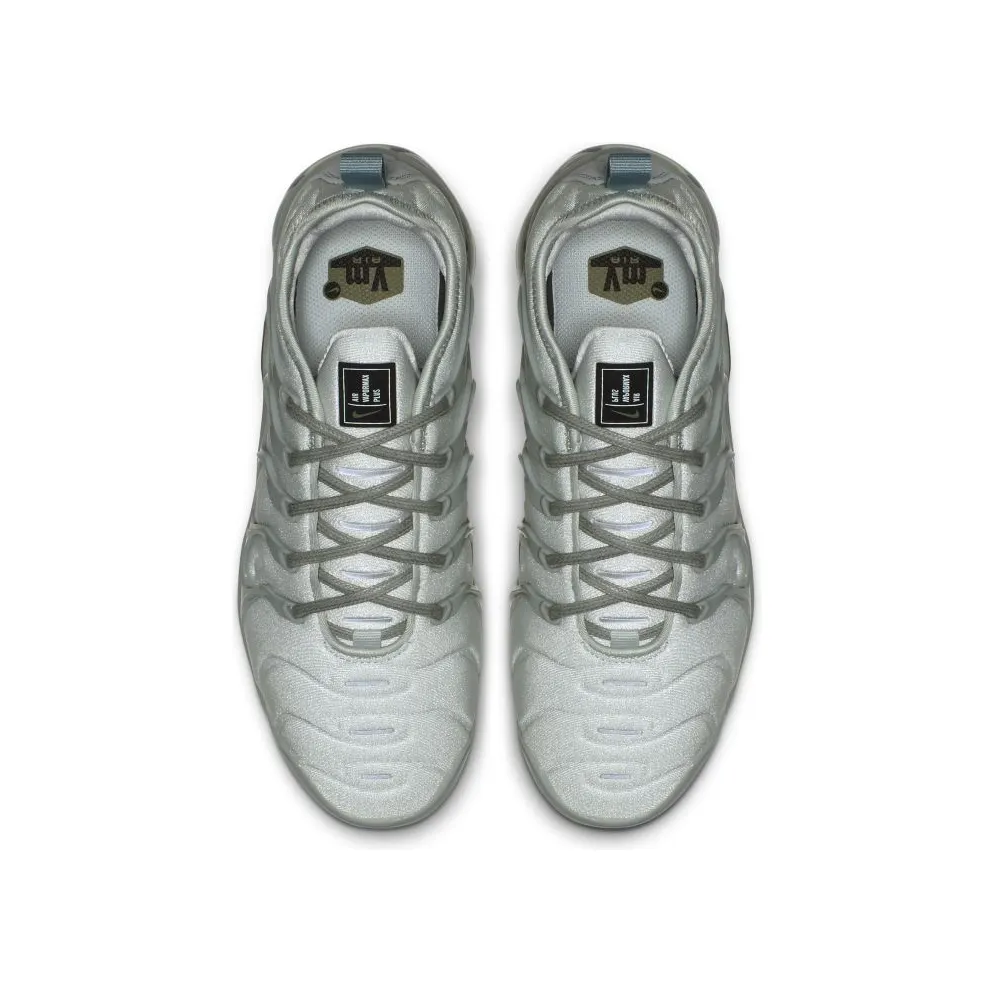 Nike Air VaporMax Plus Light Silver Mica Green (W) Light Silver/Medium Olive-Mica Green (AO4550-006)