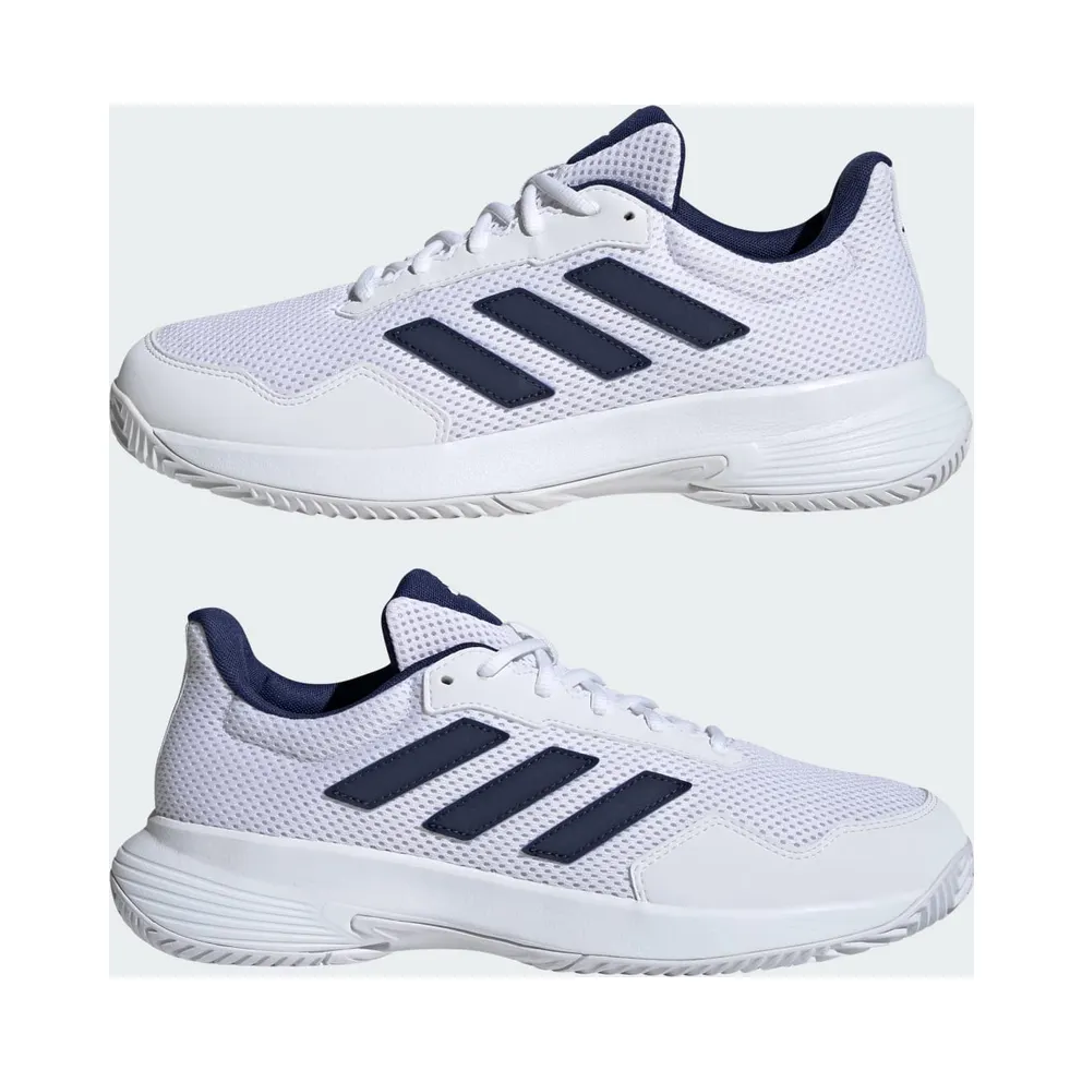 Adidas Court Spec 2 Tennis Shoes Cloud White / Dark Blue / Cloud White (ID2470)