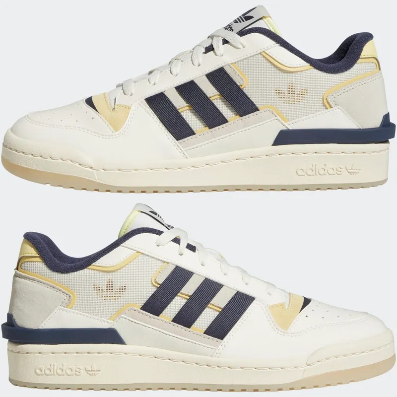 Adidas Forum Exhibit Low Off White / Shadow Navy / Chalk White (GX4121)