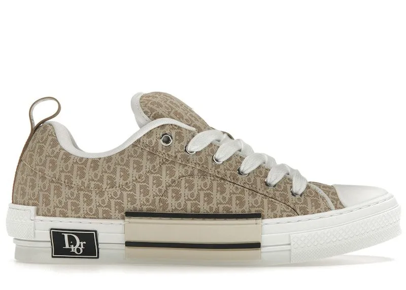 Dior B23 Skater Low Top Beige Dior Oblique Jacquard (3SN292ZUY_H100)