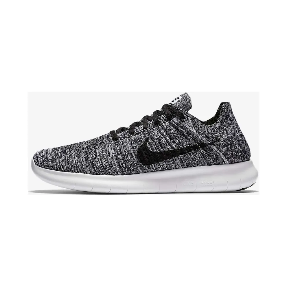Nike Free RN Flyknit White/Black White/Black (831069-100)